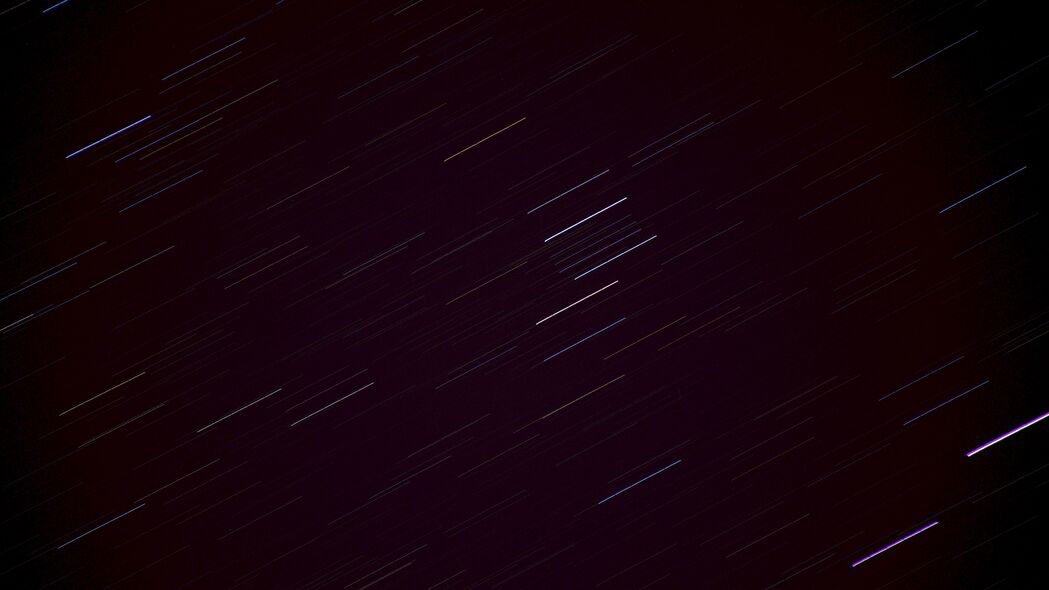 行星轨迹，深邃星空对角线，高清4K壁纸，3840x2160超清背景图片下载