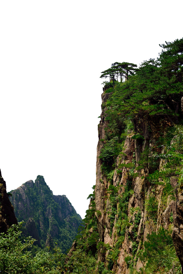 黄山美景高清PNG透明背景图片，摄影风景设计素材下载