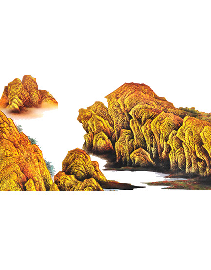 黄山高清PNG透明图，风景摄影背景素材，一键下载！
