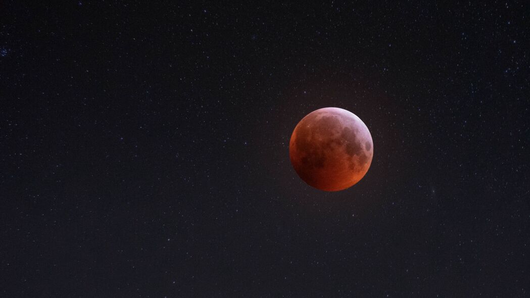月亮满月奇观，卫星遨游太空，星星璀璨闪耀，精选4K高清壁纸（3840x2160）免费下载