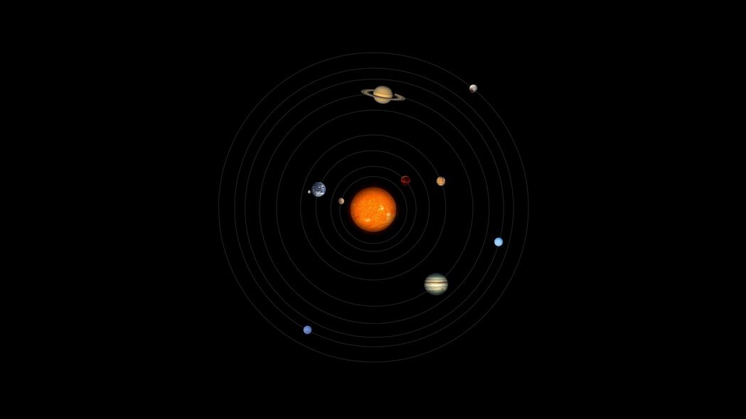 太阳系行星探秘，高清4K太空天文学壁纸，3840x2160分辨率精美背景图片下载