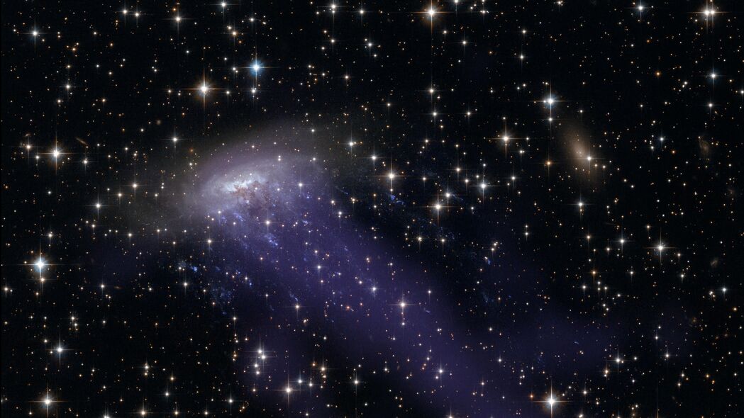星系气流，星座璀璨，恒星闪耀，哈勃4K超清壁纸，3840x2160高清背景图片下载