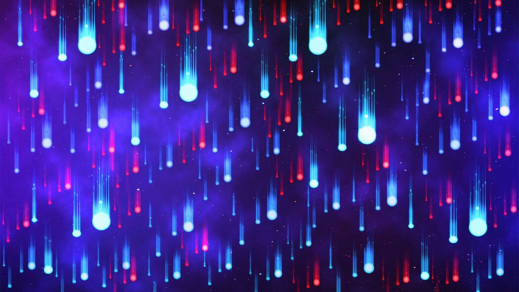 滴霓虹灯彩色图案，精选4K高清壁纸，3840x2160分辨率免费下载