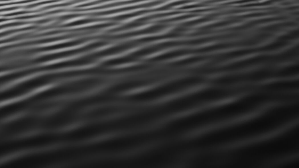 水波荡漾，深海秘境，超清4K黑色波纹海洋壁纸（3840x2160）高清下载