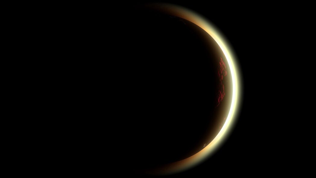 3840x2160超高清天文壁纸，日食、月亮与太阳绝美融合背景图片，免费下载！