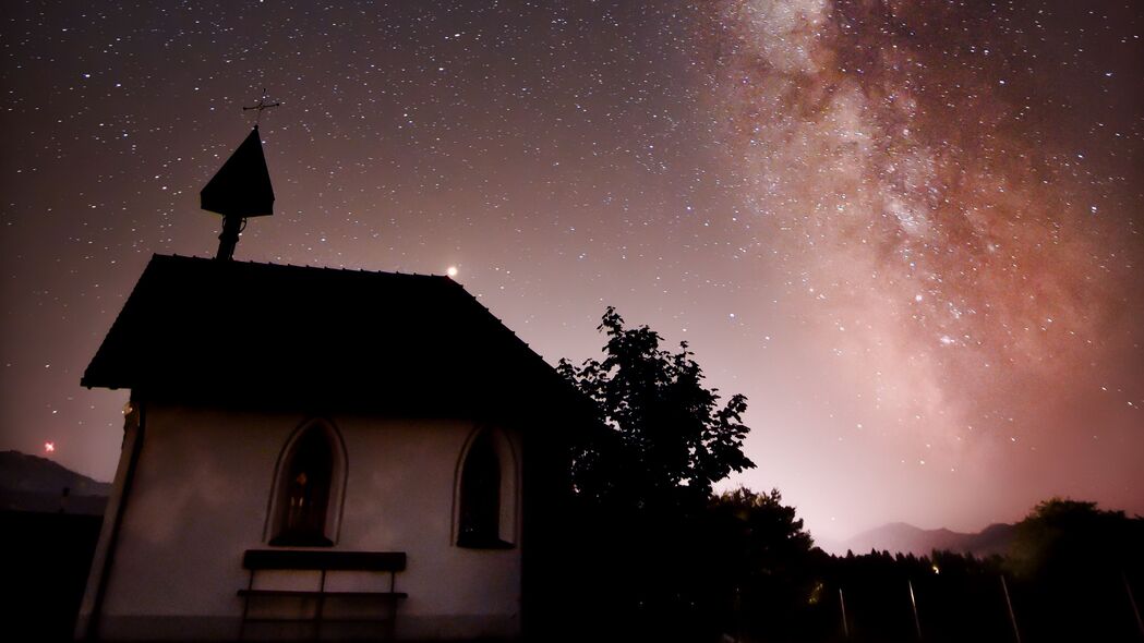 3840x2160超高清星空夜景4K风景壁纸免费下载