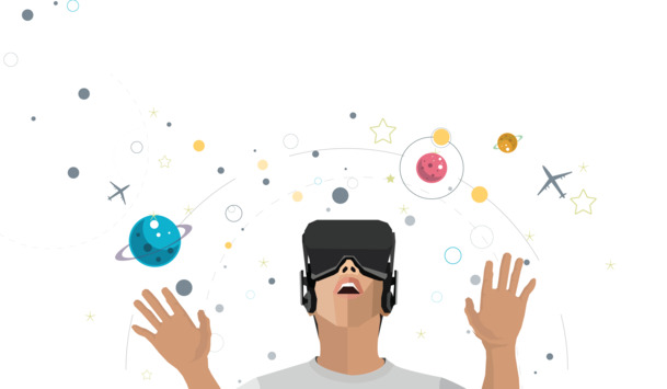 音乐科技VR体验，高清PNG透明图片素材，免扣元素设计资源下载