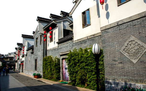 徽派建筑群PNG透明背景高清图片，摄影风景素材，一键下载设计元素