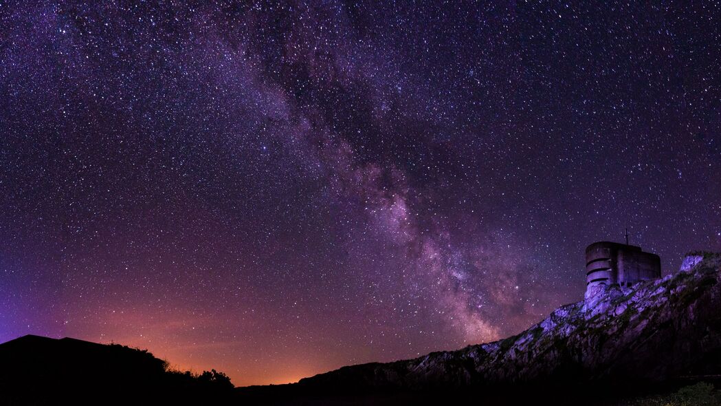 星空银河奥尔德尼海峡群岛美景，精选4K高清壁纸（3840x2160）免费下载