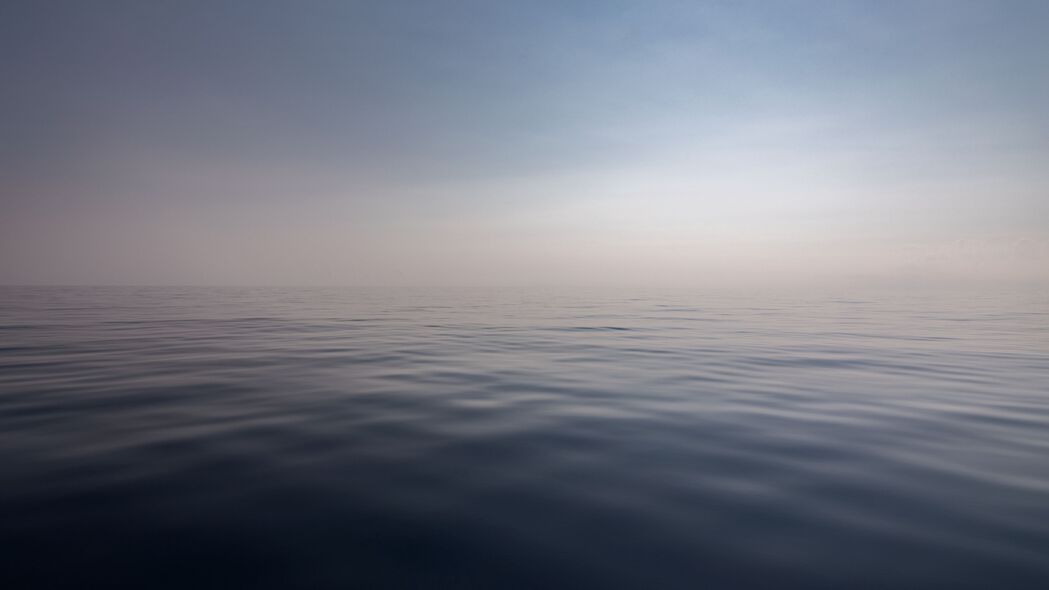 大海地平线黑暗天空，绝美4K风景壁纸，3840x2160高清下载