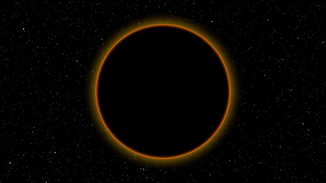 日食、月亮、太阳、太空黑暗风光，满月时分绝美景色，精选4K高清壁纸（3840x2160）免费下载