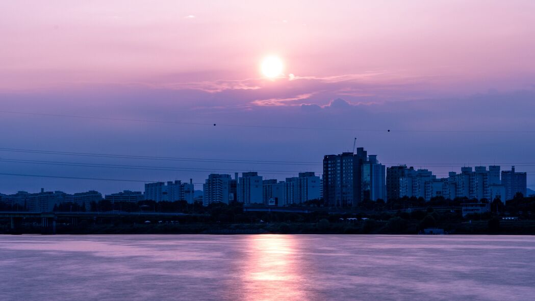 黎明城市全景，超清4K壁纸，3840x2160高清风景图片，一键下载！