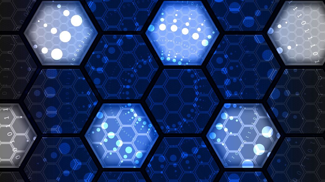 数字网络技术，精选4K Hexes壁纸，高清3840x2160背景图片下载
