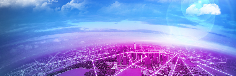 城市科技背景，高清JPG与PSD商务设计素材下载