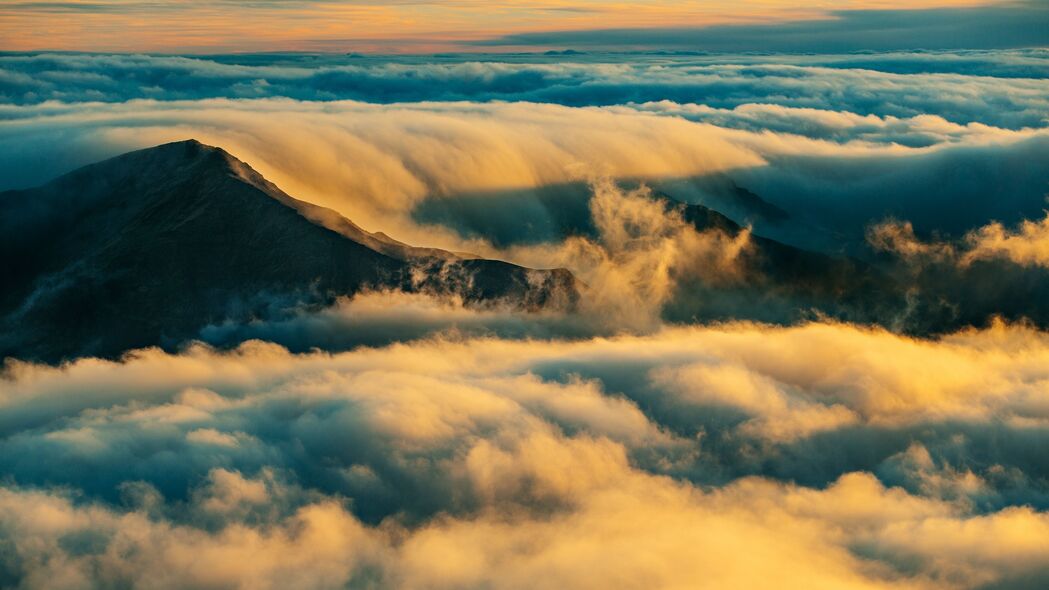 美国Haleakala山顶峰绝美4K风景，高清3840x2160壁纸，云端仙境一览无余