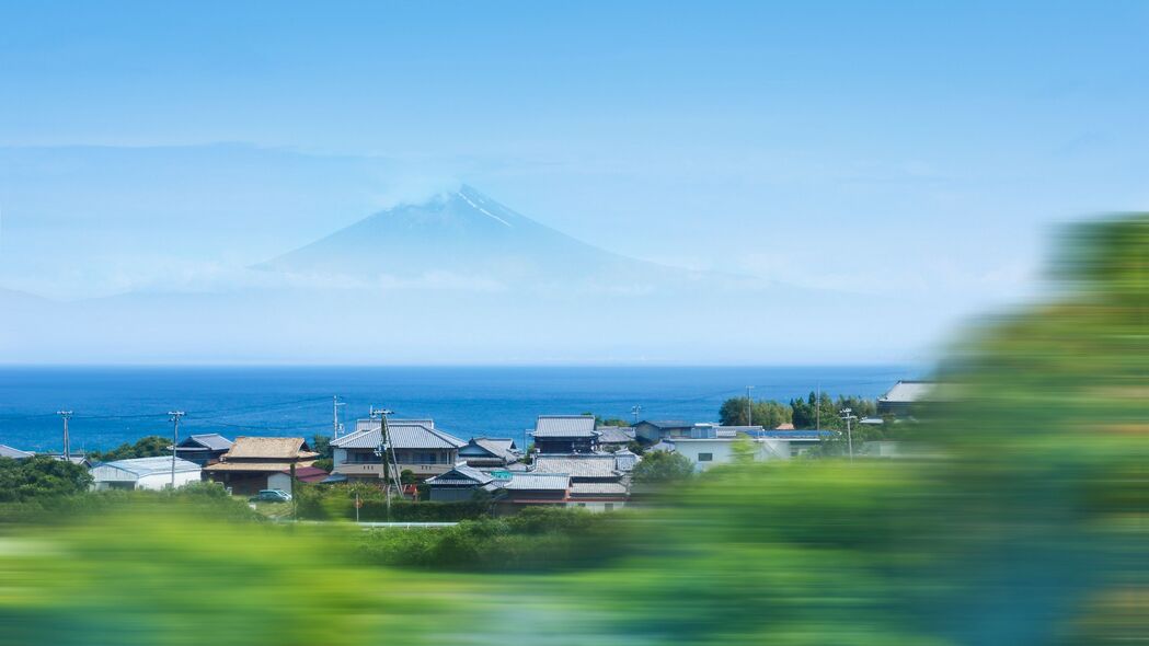 山脉建筑风光，极速4K高清壁纸，畅享3840x2160超清天空美景，一键下载！
