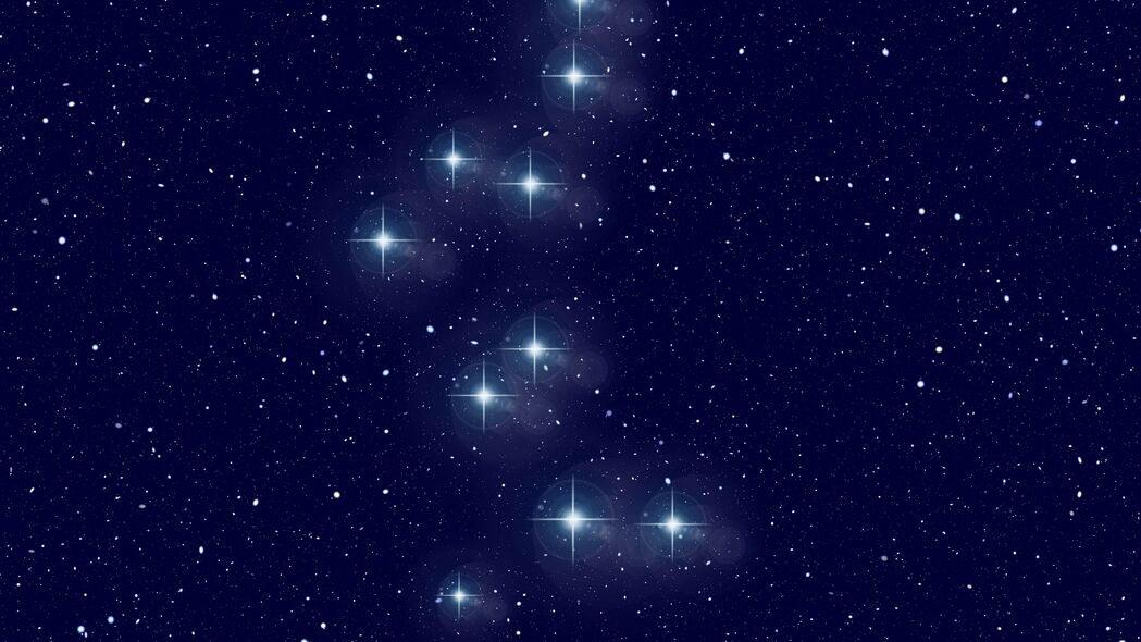 星座之谜，熊在星空中的银河之旅，天文奇观4K壁纸，超清3840x2160背景图片免费下载
