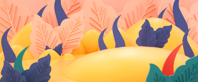 C4D手绘卡通插画，高清JPG素材下载，创意无限设计灵感库