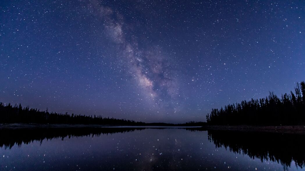 夜空星辰，绝美星空4K壁纸，3840x2160高清风景图片下载