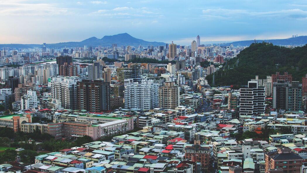 台湾城市建筑风光，4K超高清壁纸（3840x2160）免费下载