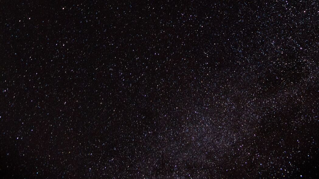 星空之美，深色夜晚闪光星星4K壁纸，高清3840x2160背景图片下载