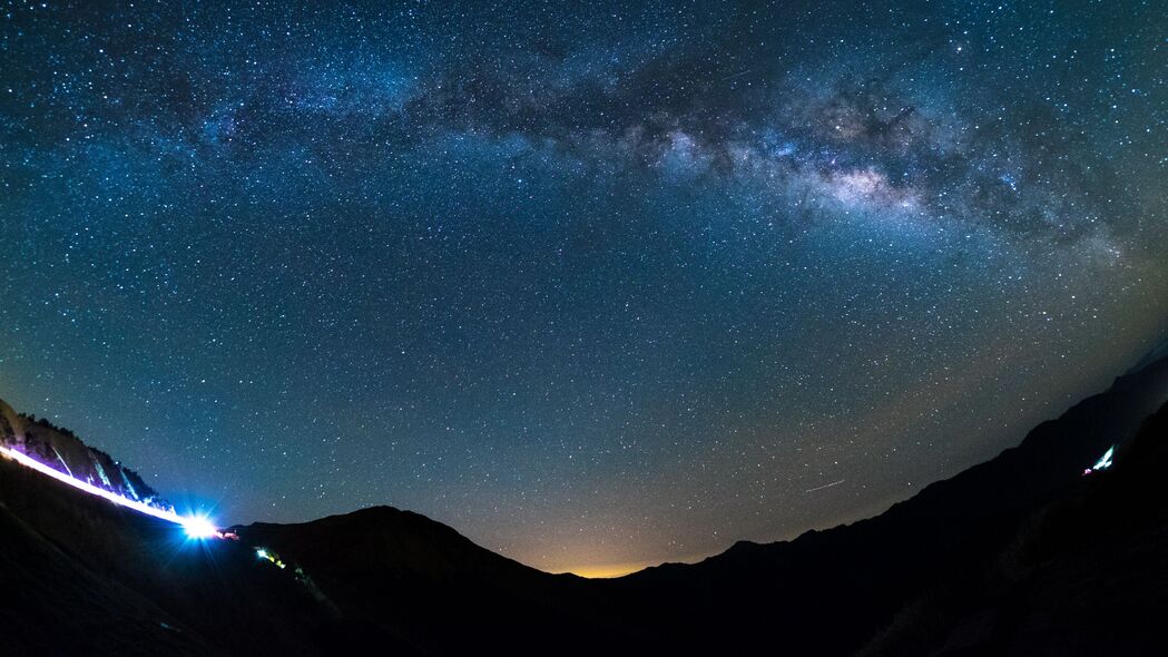 星空闪耀，高清4K闪光壁纸，3840x2160超清背景图片下载