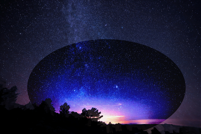 夜空星晨，绝美高清JPG图片与质感PSD设计素材，一键下载！