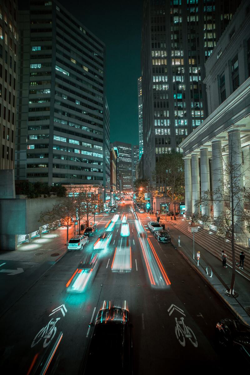 城市穿梭车辆摄影精选，高清JPG图片与风景PSD素材下载