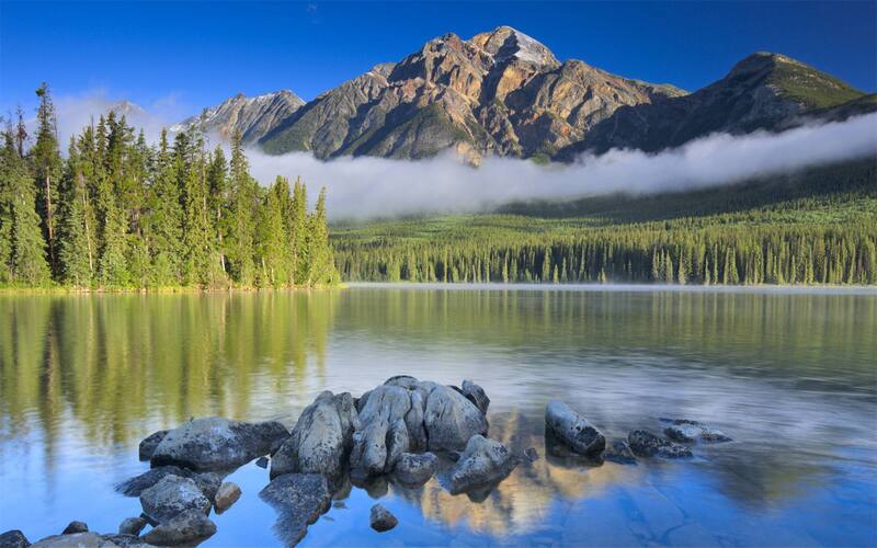 山川河流云海湖泊水流美景，高清JPG摄影/风景PSD设计素材下载