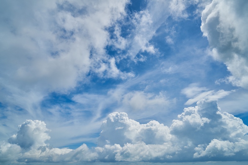 天空白云高清JPG摄影，精选风景设计素材下载