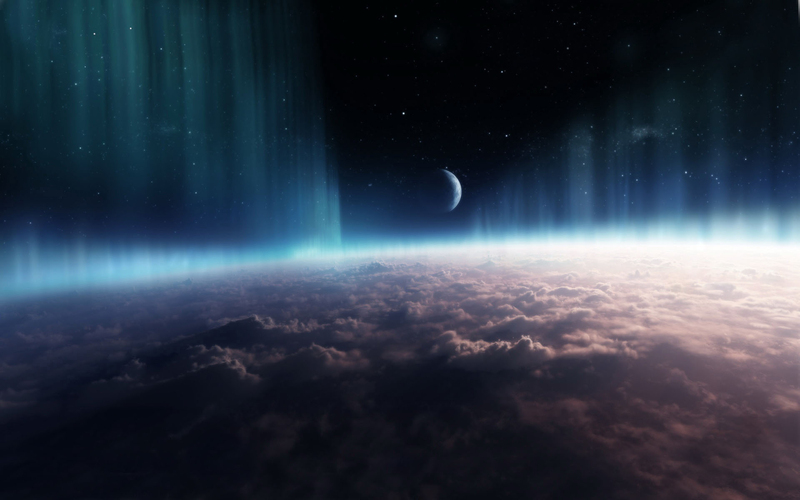 科技星球探索，高清JPG海报与宇宙Banner图摄影素材PSD设计下载