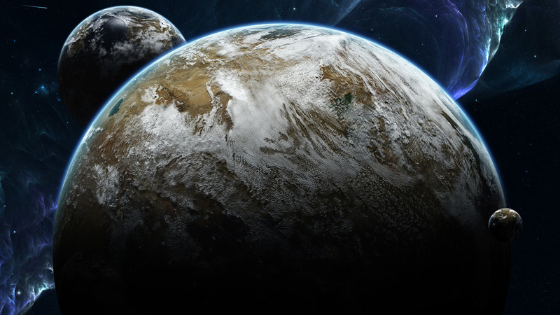 宇宙Banner图，高清JPG摄影素材，风景设计免费下载