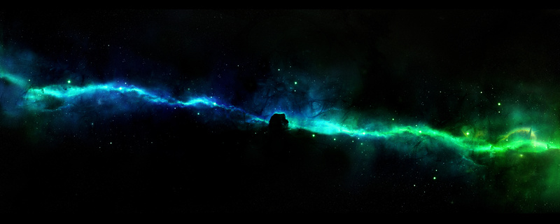 高级感背景，星空宇宙极光高清JPG，摄影风景设计素材下载