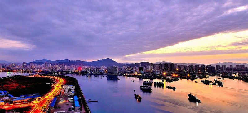 三亚绝美天际线，超清风景海报素材，一键下载！