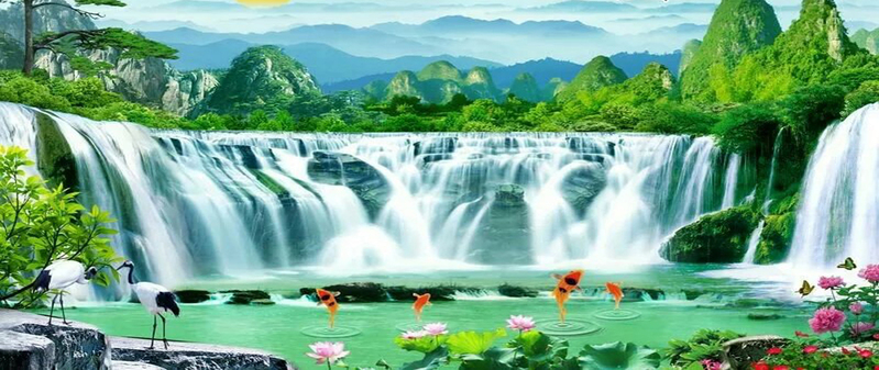 山水风景画高清JPG图集，摄影佳作与设计素材下载
