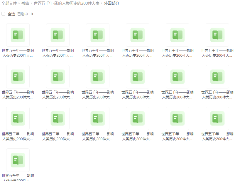 世界五千年，揭秘塑造人类历史的200个里程碑事件
