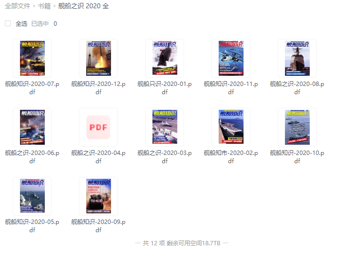 2021年舰船知识精华版，单页PDF深度解读，专注核心内容