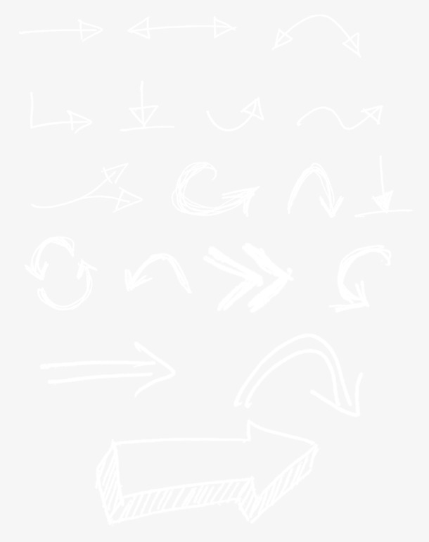 箭头高清PNG透明图片，PPT AI设计素材，一键下载装饰元素