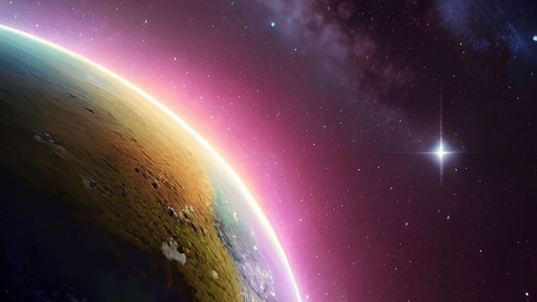 地球星光辉映，太空美景尽在4K壁纸，高清3840x2160背景图片下载