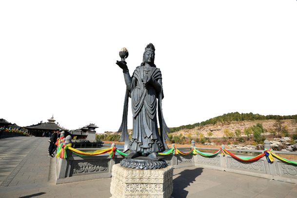 云冈石窟美景PNG透明背景，高清摄影素材，设计元素免费下载