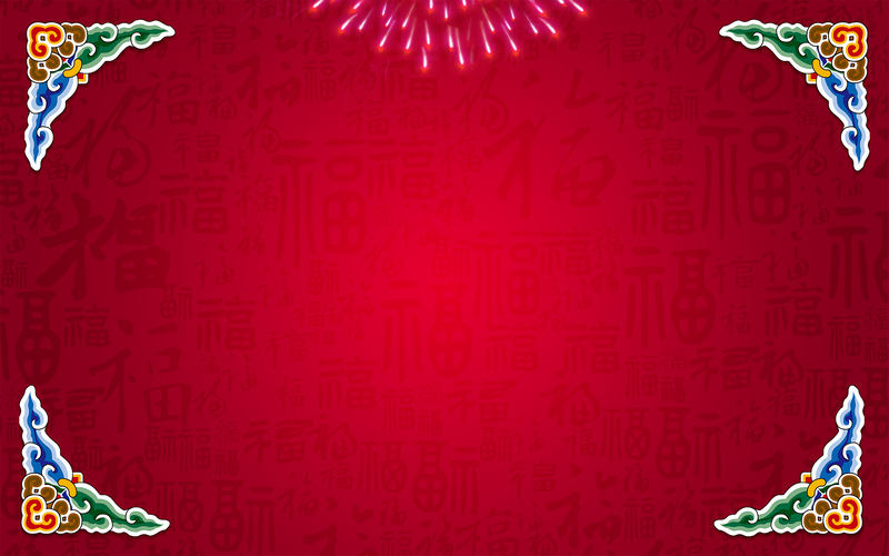 中国风红色海报背景模板，高清JPG+复古PSD设计素材，一键下载！