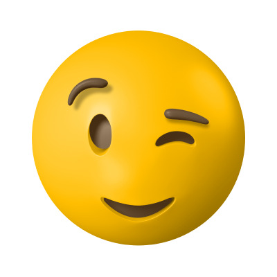 3D挤眉弄眼表情包PNG素材，高清透明图片与漂浮元素，一键下载！