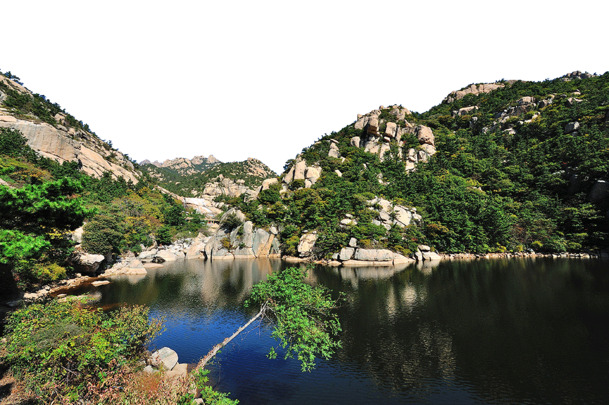 崂山旅游景区高清PNG透明图片，风景摄影素材，设计背景元素免费下载