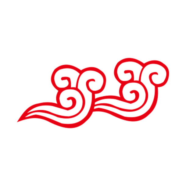 红色祥云PSD素材，高清PNG透明图片及漂浮元素，免费下载其他设计素材