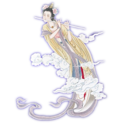 中秋佳节嫦娥PNG透明图，高清设计素材免费下载