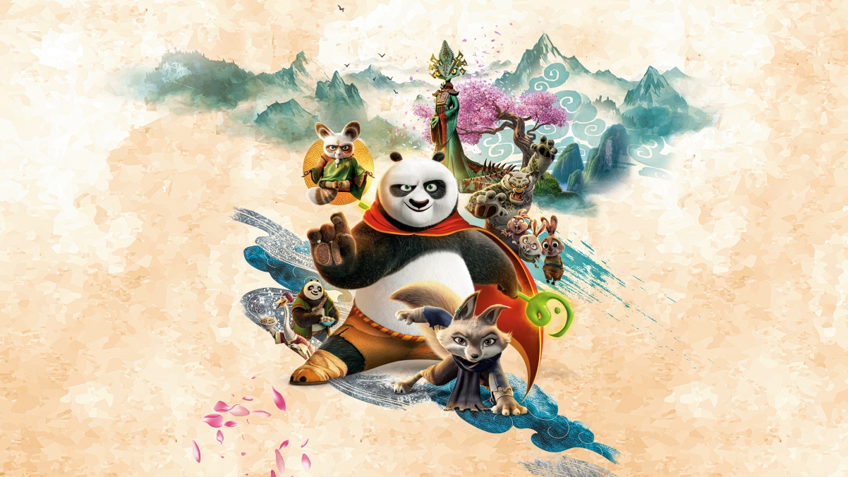 《功夫熊猫4》4K超清壁纸，3840x2160影视级高清图片，一键下载！