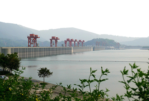 三峡大坝高清摄影，PNG透明背景风景素材，EPS设计元素免费下载