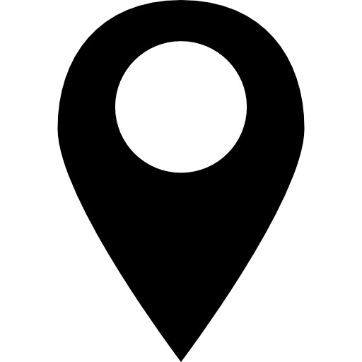 黑色形状定位地图图标PNG透明免扣素材，高清AI设计元素下载