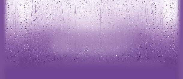 模糊紫色雨滴玻璃海报背景，高清PNG透明，摄影风景EPS设计素材下载