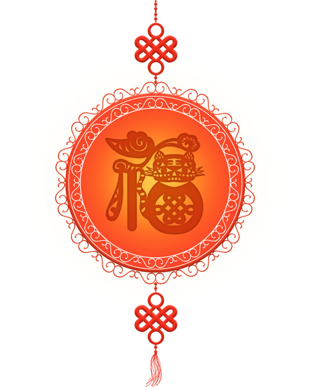 2022虎年创意灯笼PNG素材，高清透明图片，元旦春节元宵节日元素下载